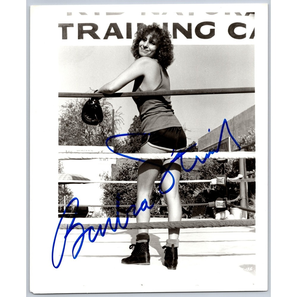 Barbara Streisand Hand Signed 8 x 10 Inch Photo‎